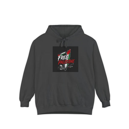 Free Palestine Hoodie – Political Solidarity Pullover with Graphic Flag