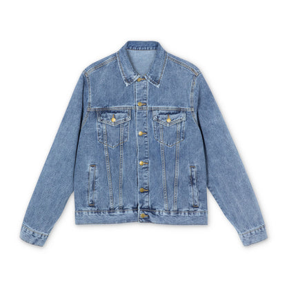 Denim Jacket — "Free Palestine" Graphic Back Patch